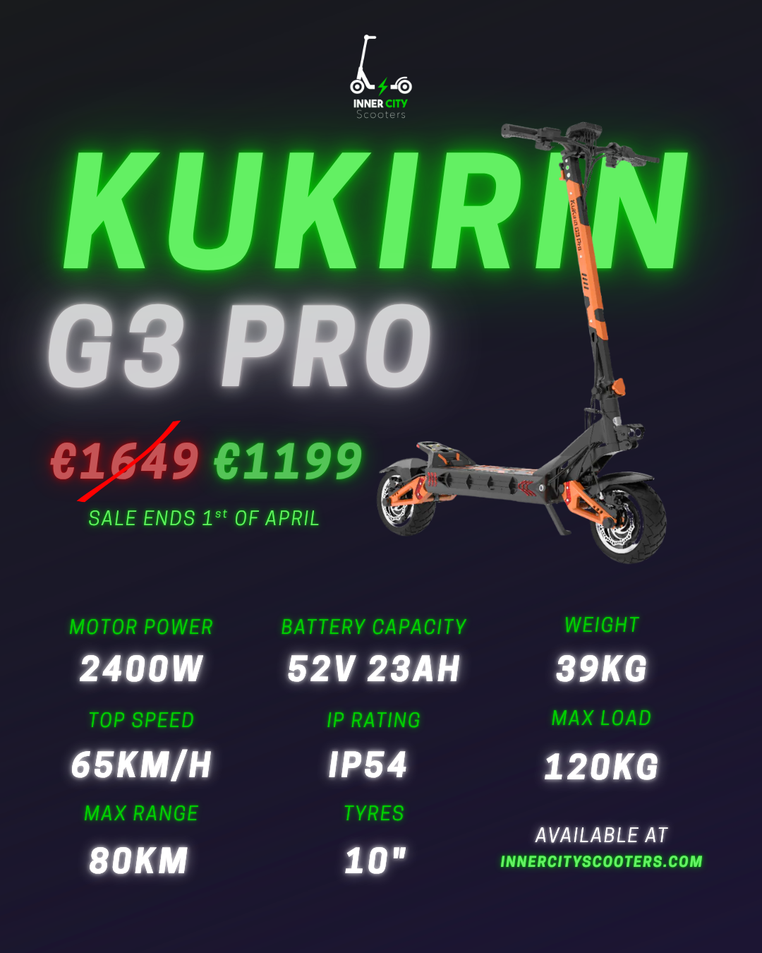 G3 Pro scooter